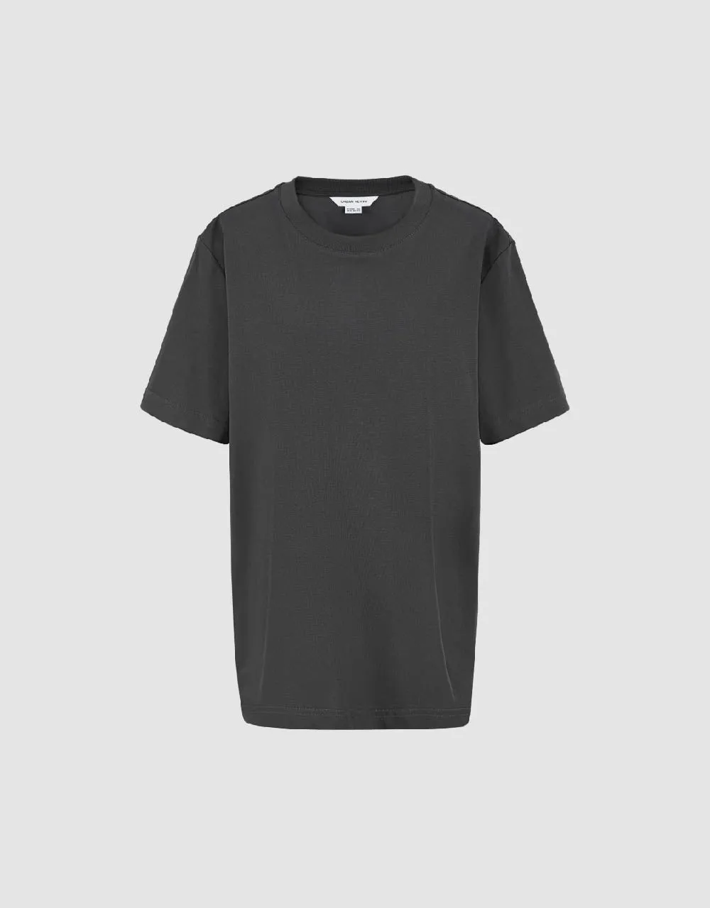 Basic Crew Neck Loose T-Shirt sold by Urban Revivo product image thumbnail 2