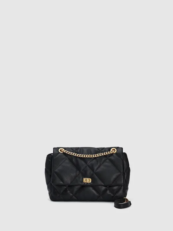 Diamond Quilted Shoulder Crossbody Bags sold by Urban Revivo