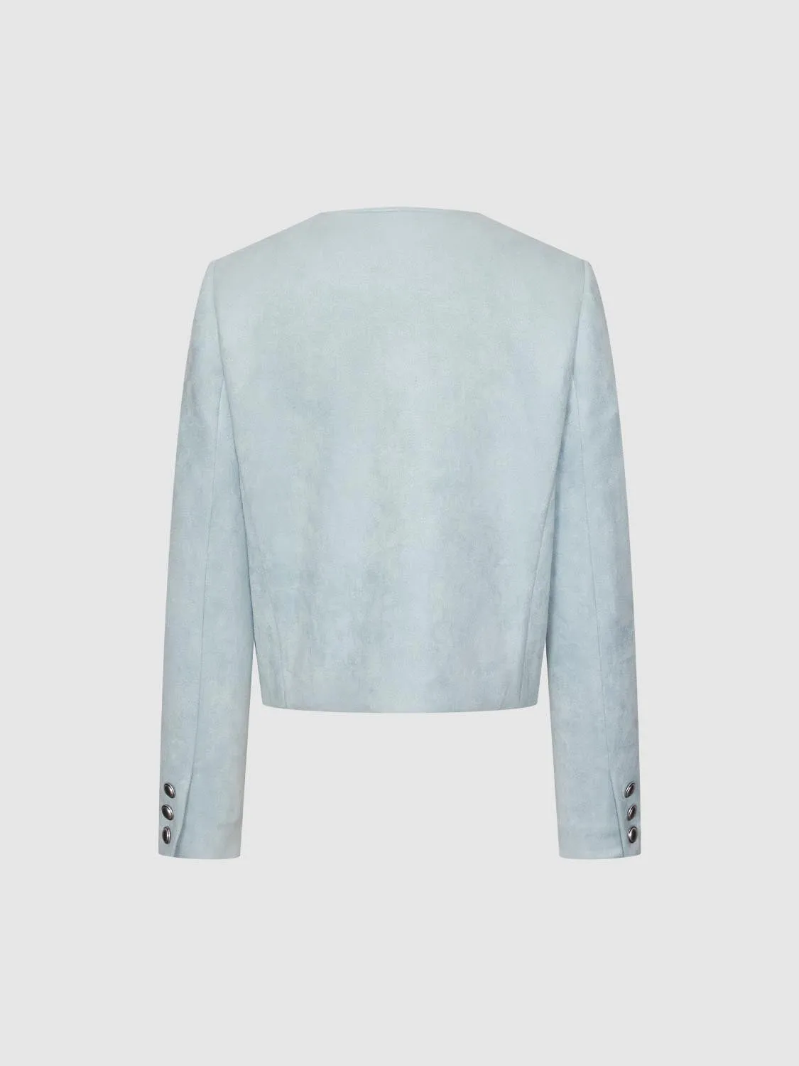 Crew Neck Button Up Jackets sold by Urban Revivo product image thumbnail 2