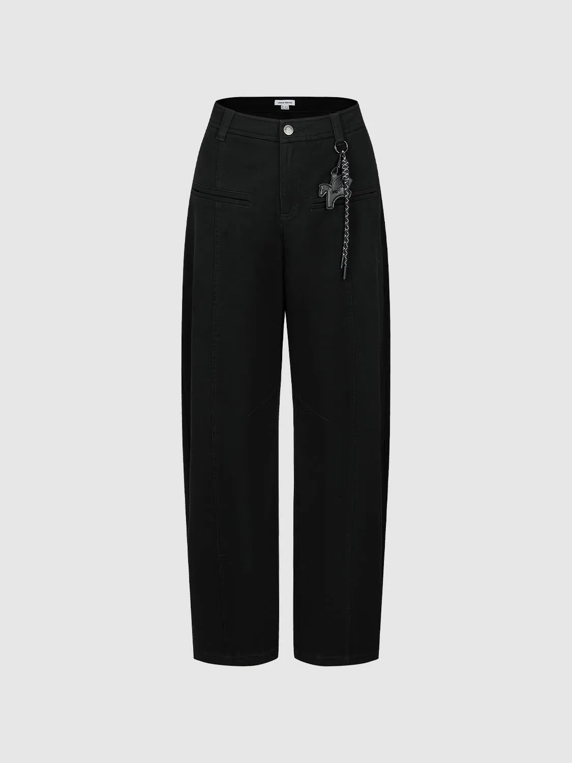 Barrel Leg Pants sold by Urban Revivo product image thumbnail 2