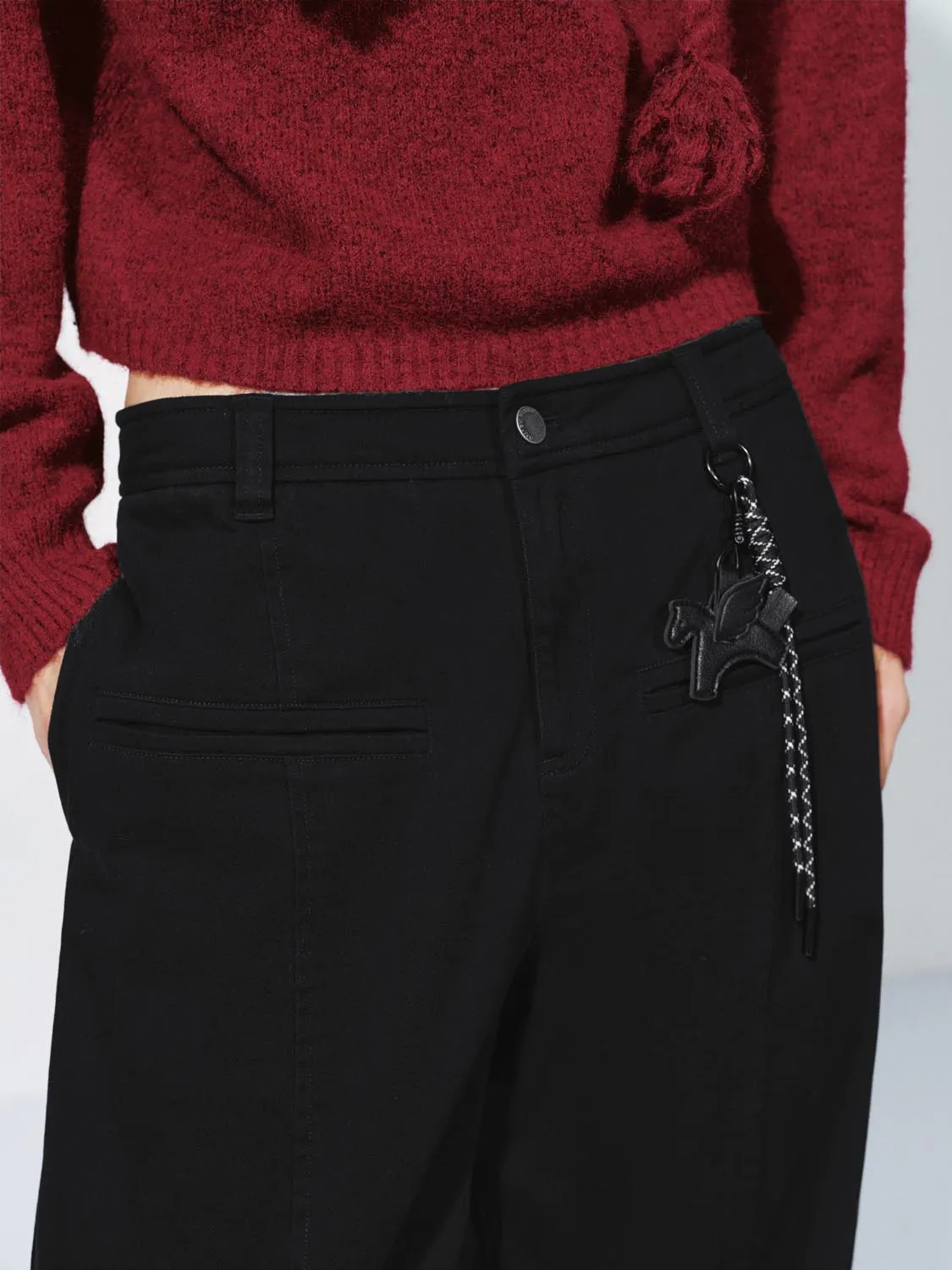 Barrel Leg Pants sold by Urban Revivo product image thumbnail 5