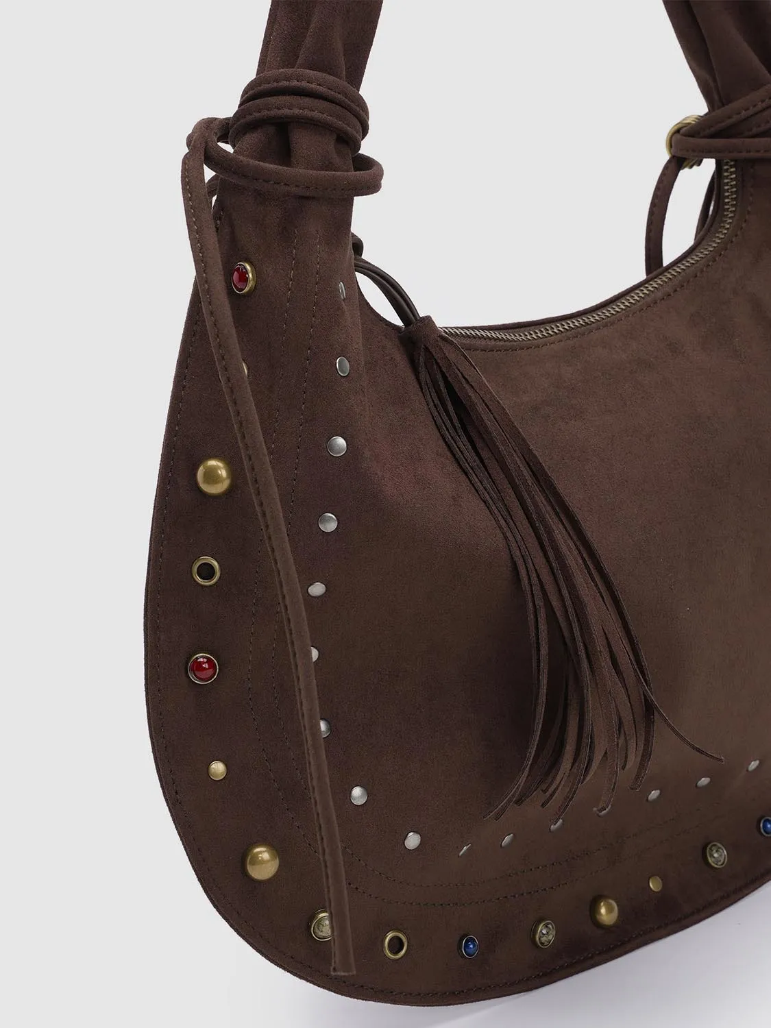 Studded Bow Detail Shoulder Bags sold by Urban Revivo product image thumbnail 4