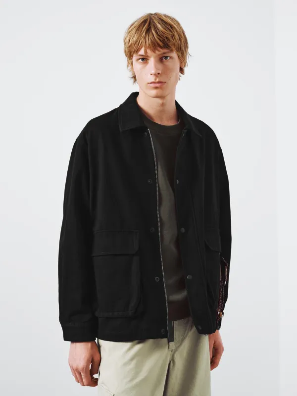 Flap Pockets Jackets sold by Urban Revivo