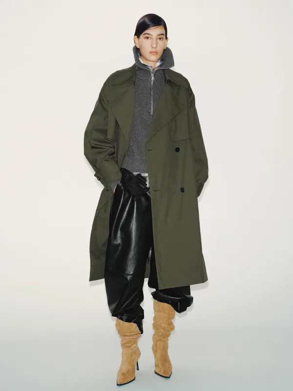 Oversize Double Breasted Trench Coats sold by Urban Revivo