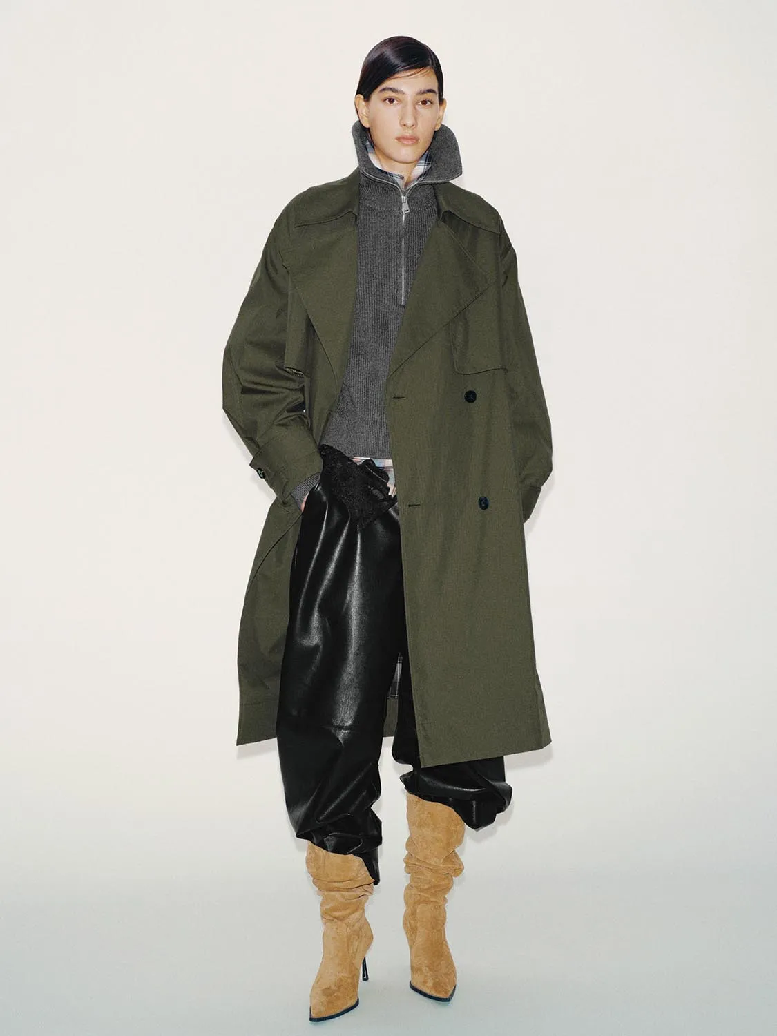 Oversize Double Breasted Trench Coats sold by Urban Revivo