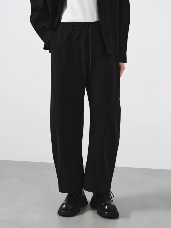 Pull On Drawstring Barrel Leg Pants sold by Urban Revivo