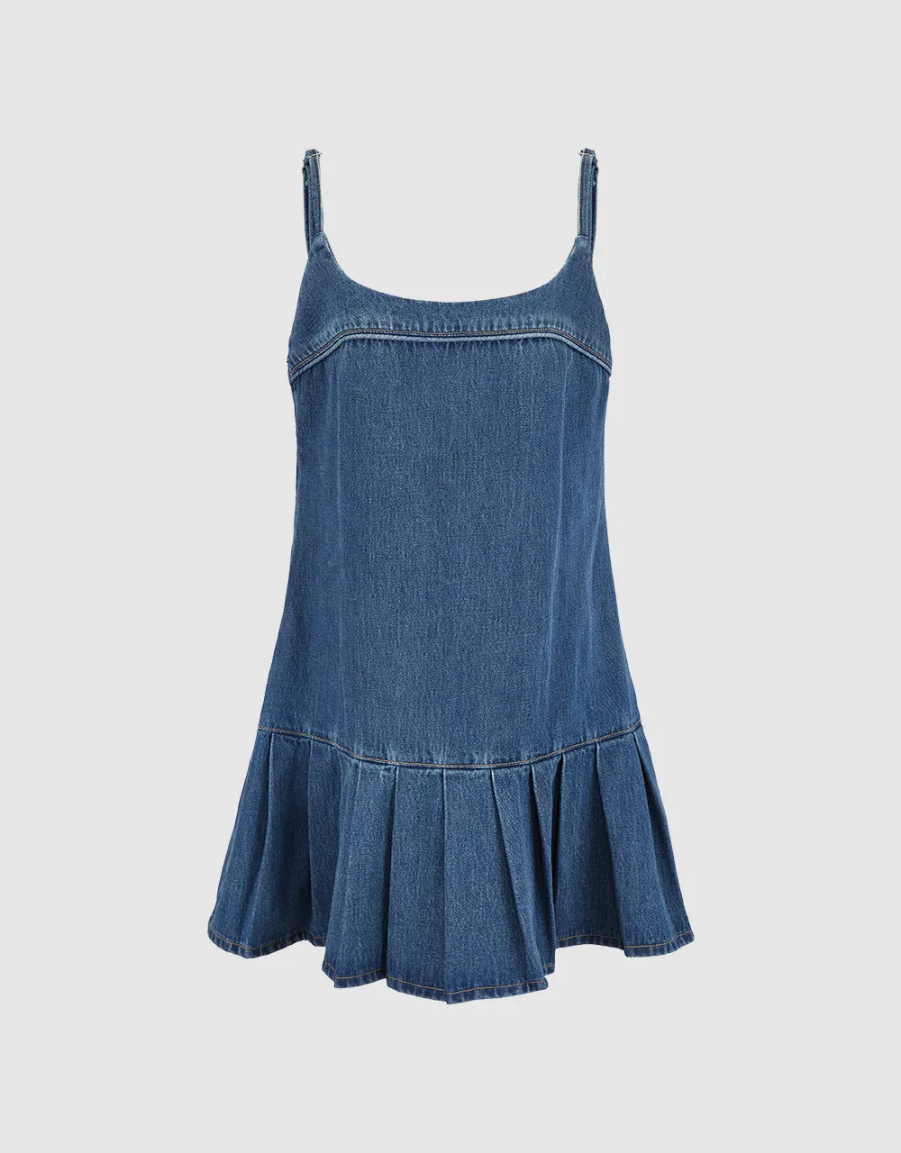 Cami Denim Dress sold by Urban Revivo product image thumbnail 2