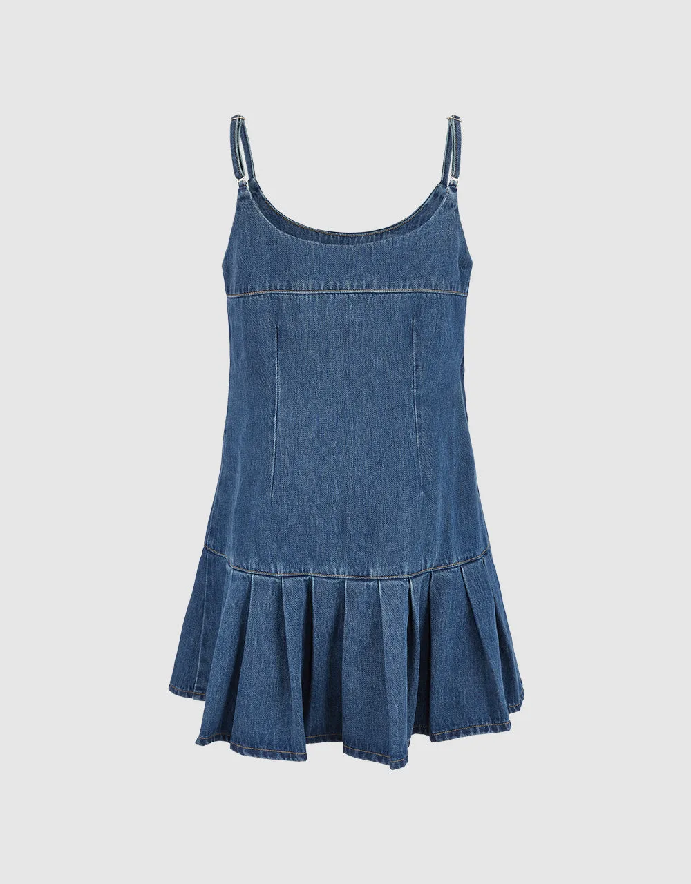 Cami Denim Dress sold by Urban Revivo product image thumbnail 5