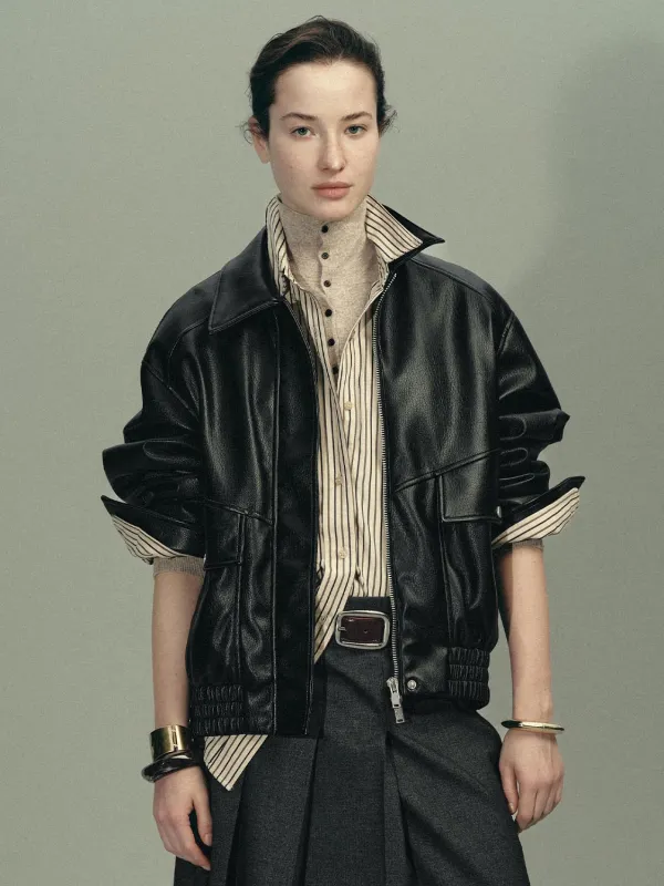 Flap Pocket Bomber Jackets sold by Urban Revivo