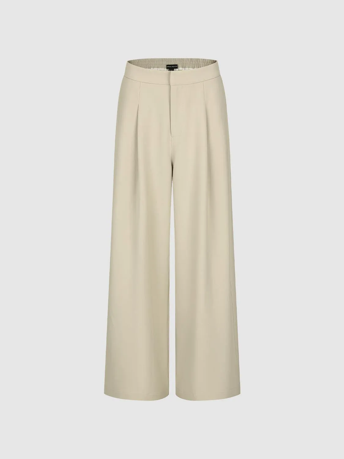 Pleated Wide Leg Pants sold by Urban Revivo