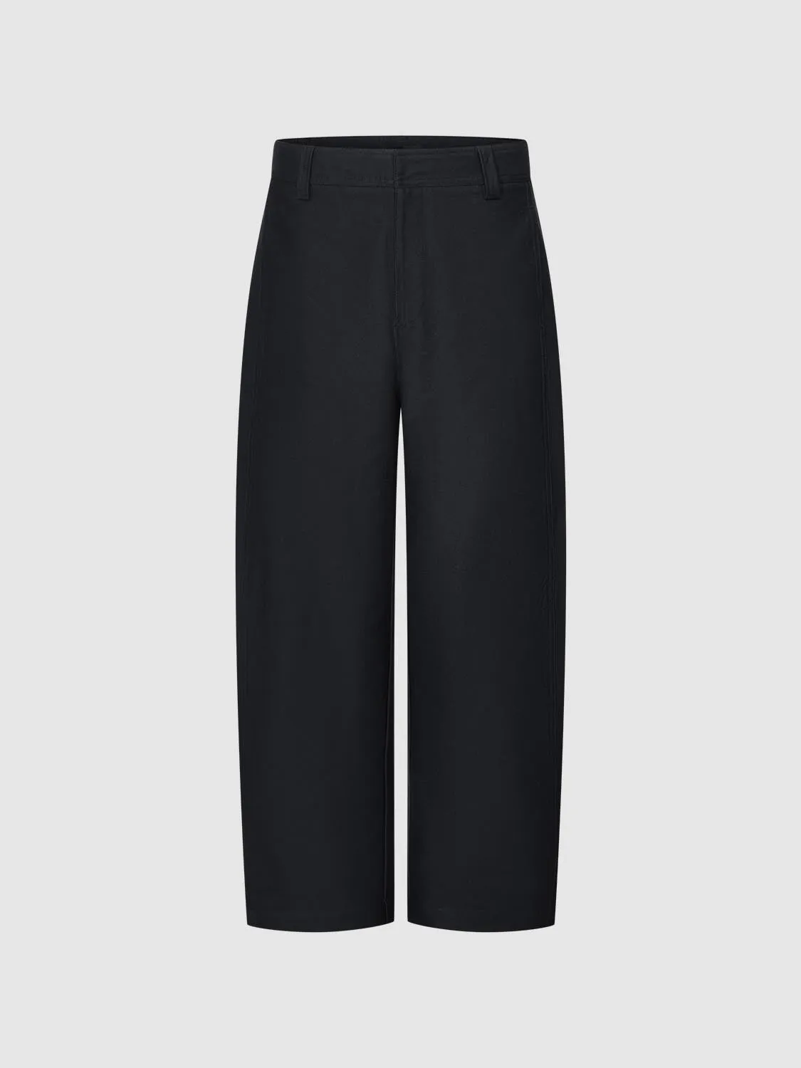 Solid Barrel Leg Pants sold by Urban Revivo product image thumbnail 2