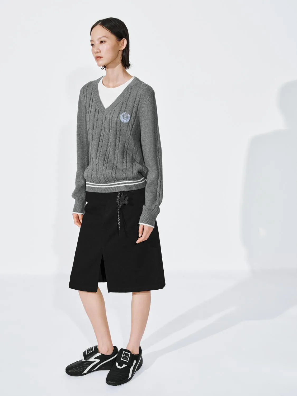 2 In 1 Cable Knitted T-Shirts sold by Urban Revivo product image thumbnail 5