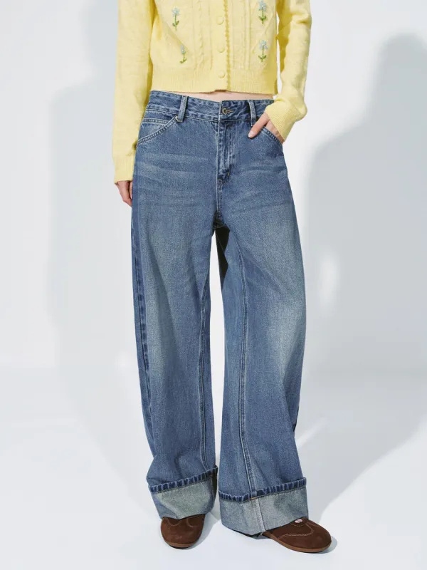 Barrel Leg Jeans sold by Urban Revivo