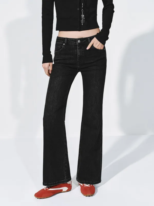 Flare Leg Jeans sold by Urban Revivo