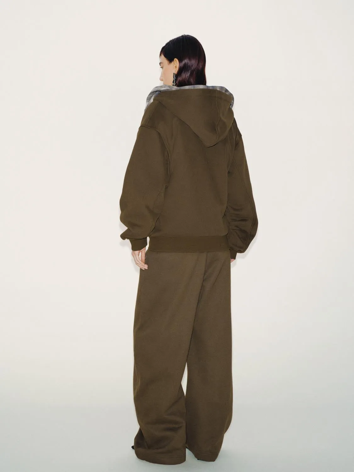 Drawstring Pull On Barrel Leg Pants sold by Urban Revivo product image thumbnail 4