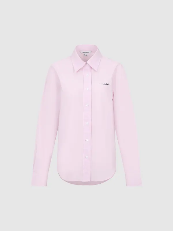 Contrast Embroidered Shirts sold by Urban Revivo