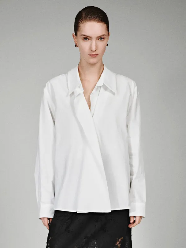Asymmetric Placket Shirts sold by Urban Revivo