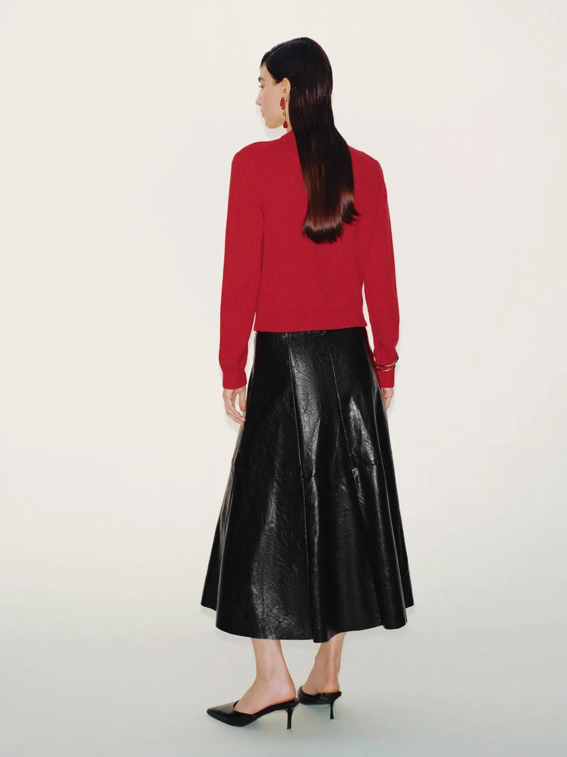 Belted A-Line Midi Skirts sold by Urban Revivo product image thumbnail 4