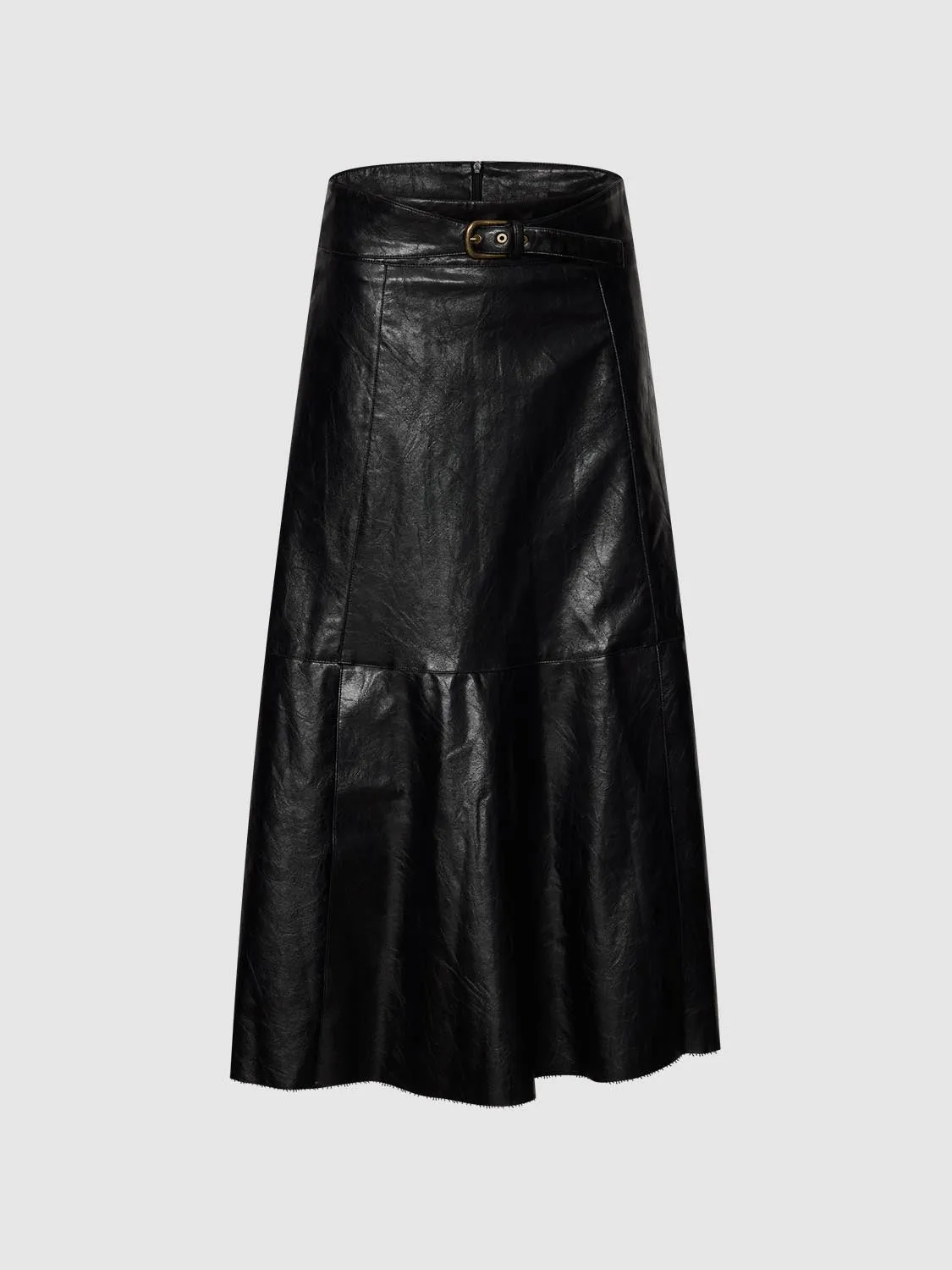 Belted A-Line Midi Skirts sold by Urban Revivo product image thumbnail 2
