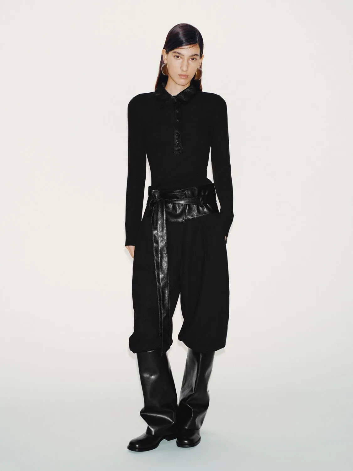 Polo Neck Long Sleeve T-Shirts sold by Urban Revivo product image thumbnail 5