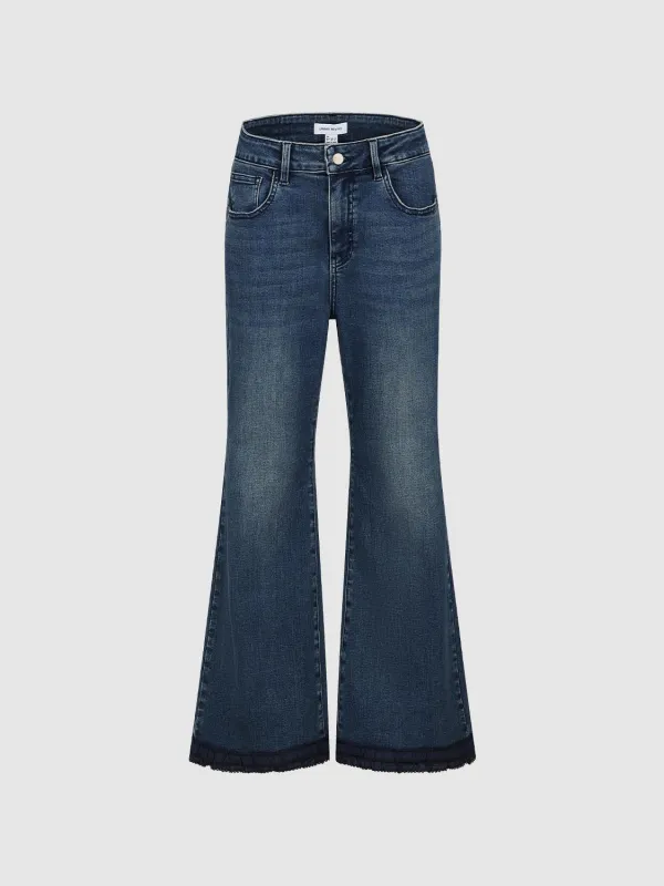 Flare Leg Jeans sold by Urban Revivo