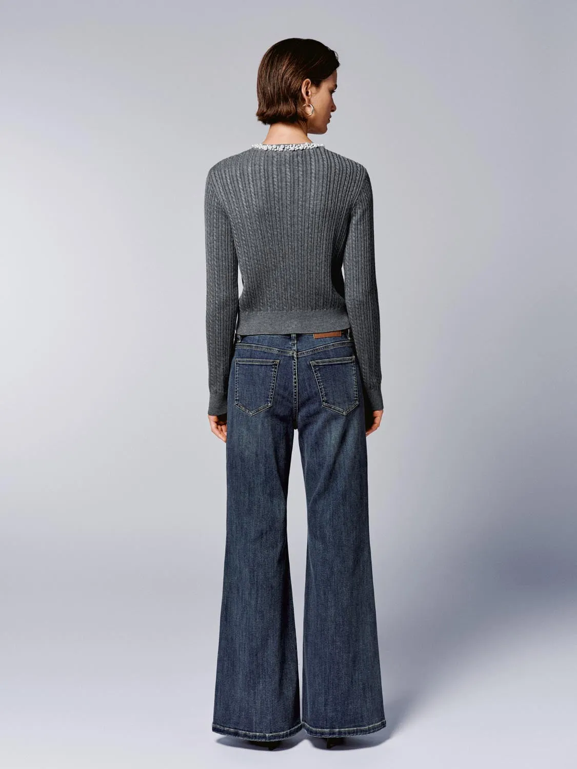 Flare Leg Jeans sold by Urban Revivo product image thumbnail 4