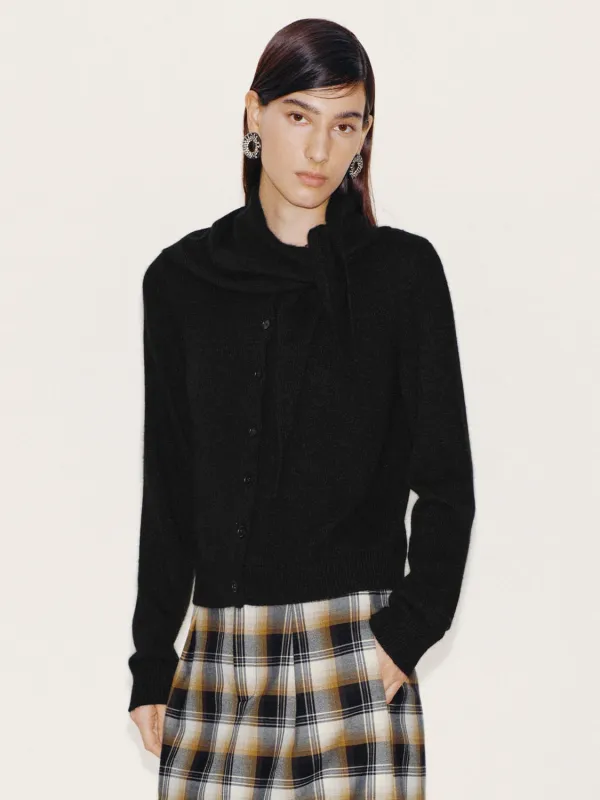 Shawl Detail Knitted Cardigans sold by Urban Revivo