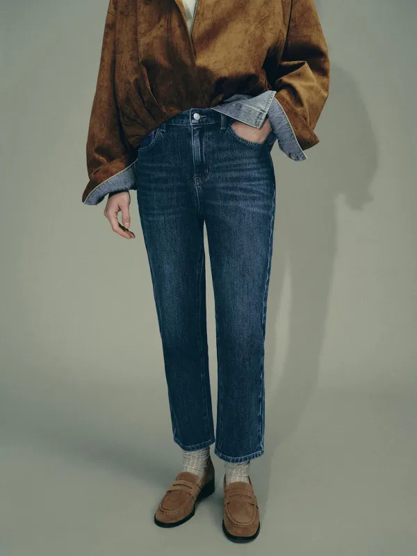 Straight Leg Jeans sold by Urban Revivo