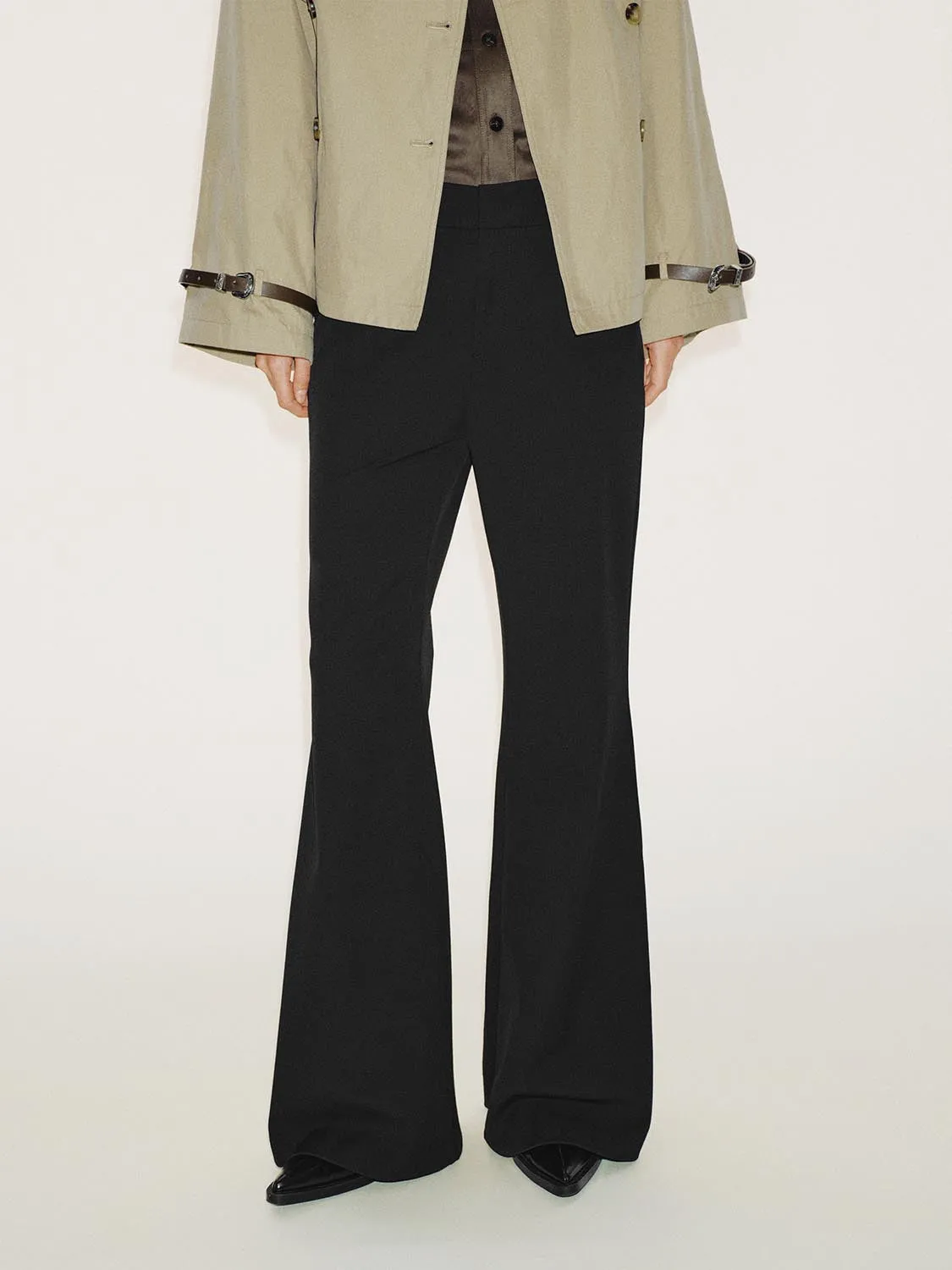 Flare Leg Pants sold by Urban Revivo