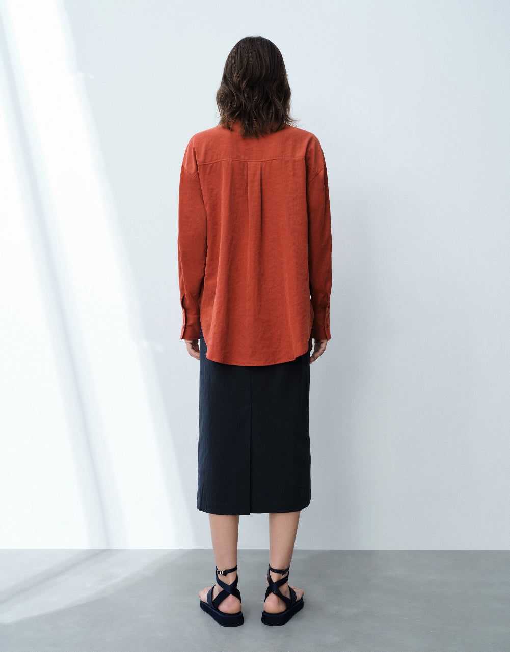 Midi Straight Skirt With Rope sold by Urban Revivo product image thumbnail 5