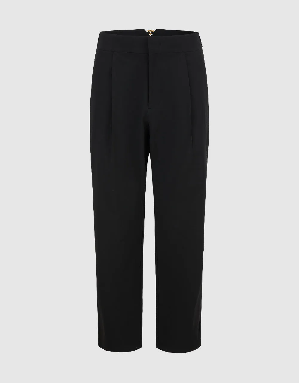 Tailored Straight Pleated Pants sold by Urban Revivo