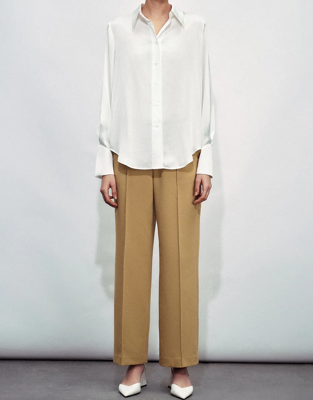 Wide-Leg Pants sold by Urban Revivo product image thumbnail 2