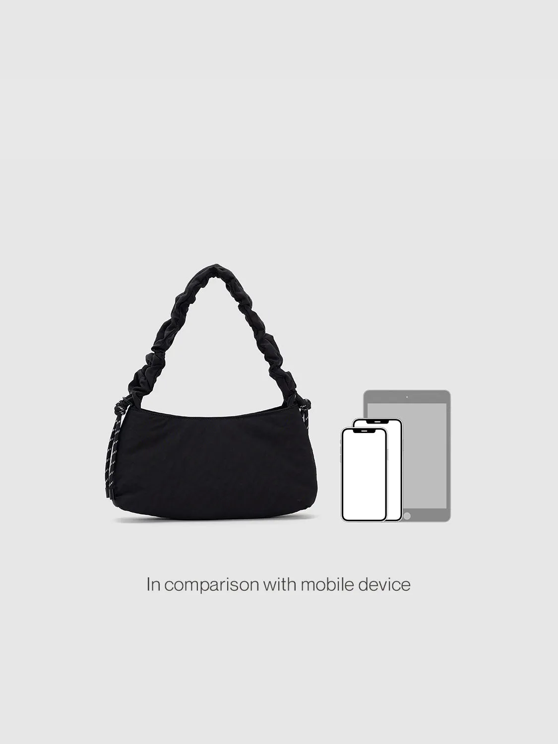 Ruched Shoulder Bag sold by Urban Revivo product image thumbnail 2