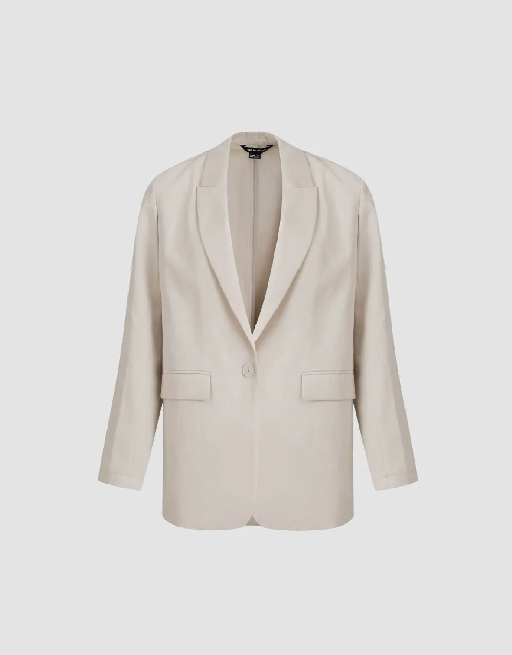 Tailored Peak Lapel Blazer sold by Urban Revivo product image thumbnail 2