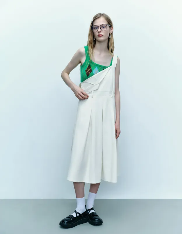 Sleeveless Off-Shoulder Skater Dress sold by Urban Revivo