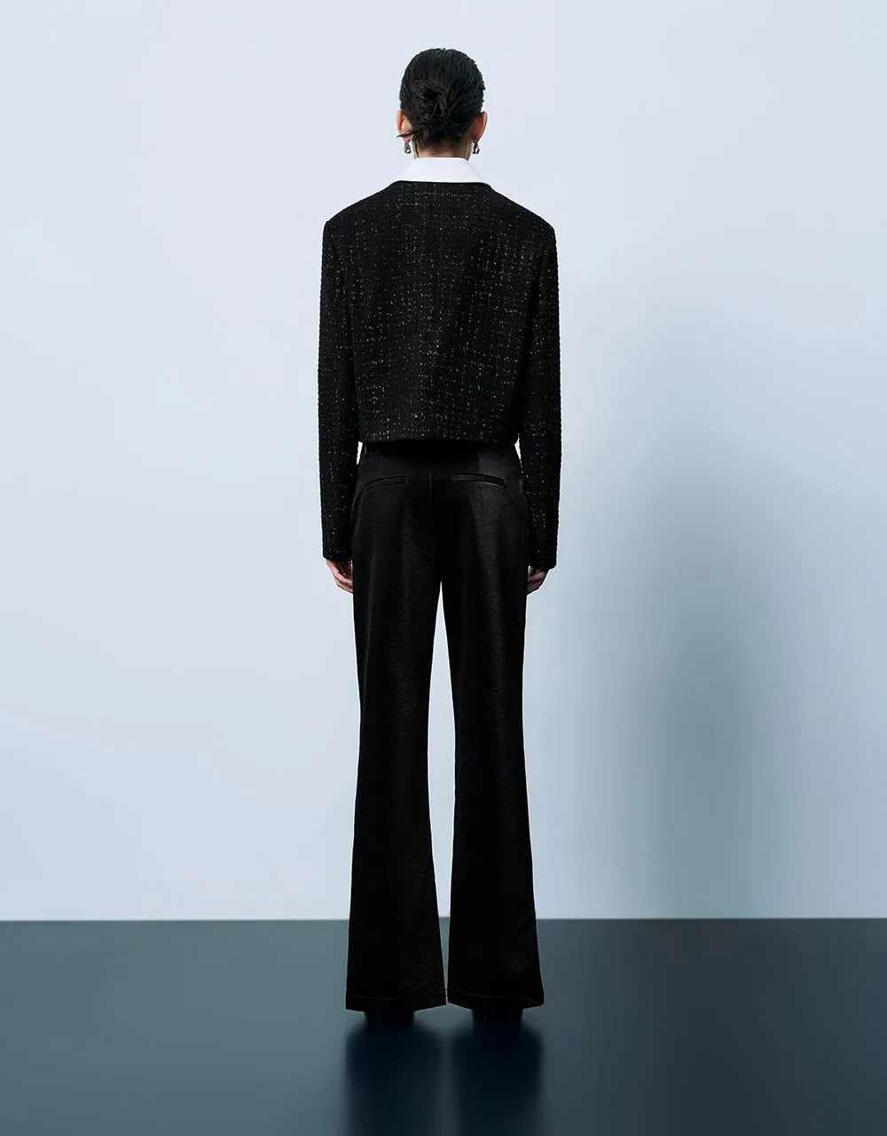 Vegan Leather Straight Pants sold by Urban Revivo product image thumbnail 5