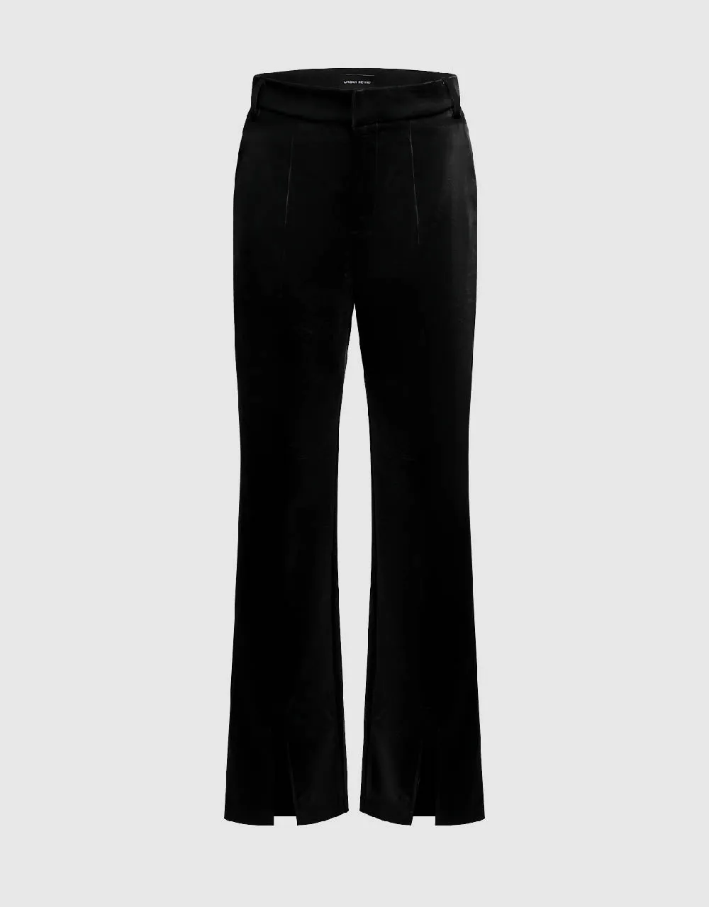 Vegan Leather Straight Pants sold by Urban Revivo