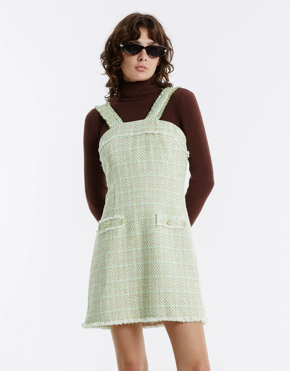 Tweed Strappy Dress sold by Urban Revivo product image thumbnail 3