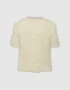 Fuzzy Crew Neck Knitted Cardigan sold by Urban Revivo