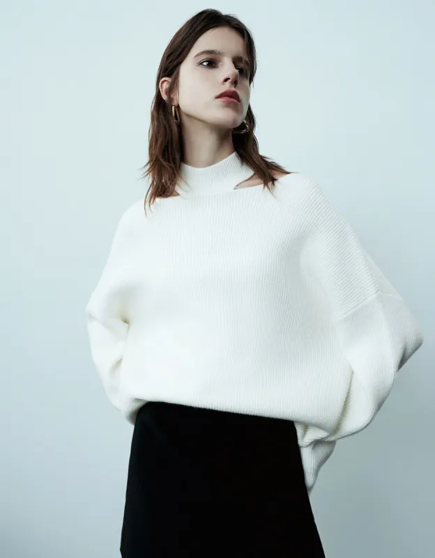 Halter Neck Knitted T-Shirt sold by Urban Revivo