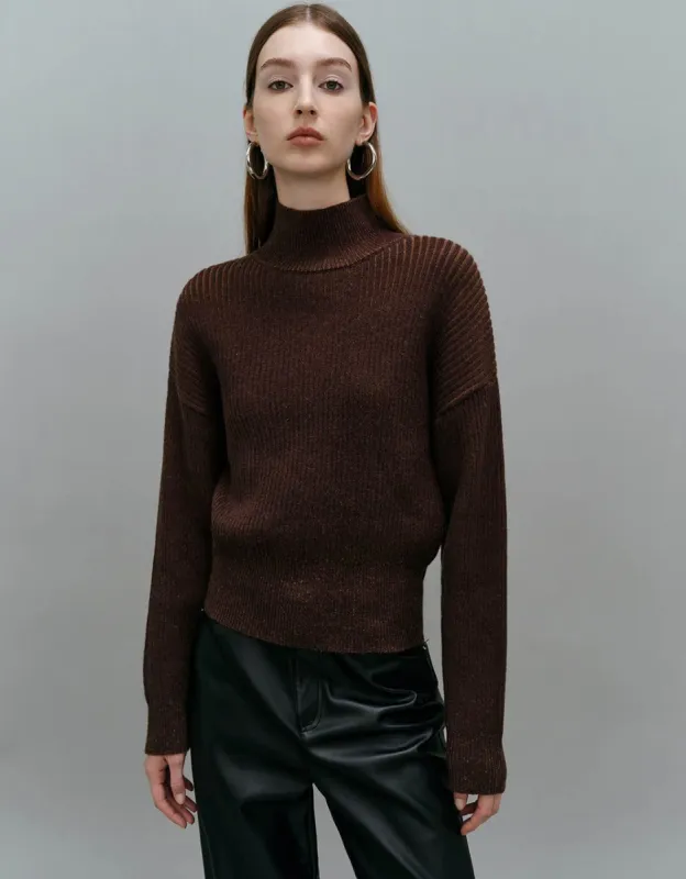 Drop Shoulder Sleeve Loose Sweater sold by Urban Revivo