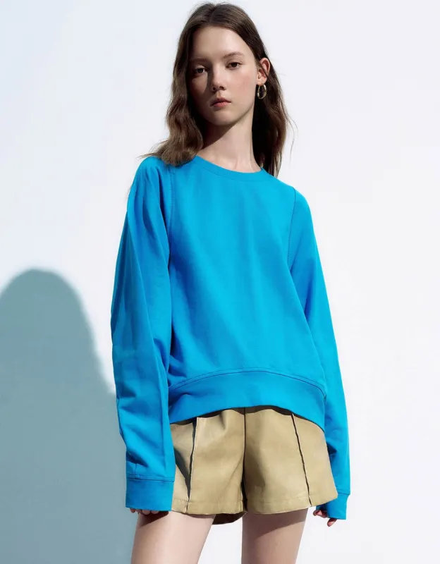 Crew Neck Straight T-Shirt sold by Urban Revivo