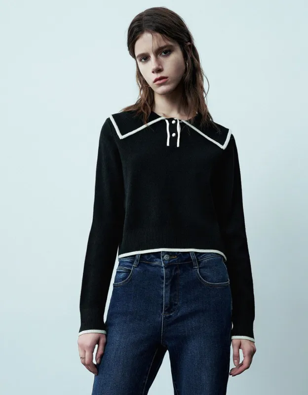 Straight Knitted T-Shirt sold by Urban Revivo