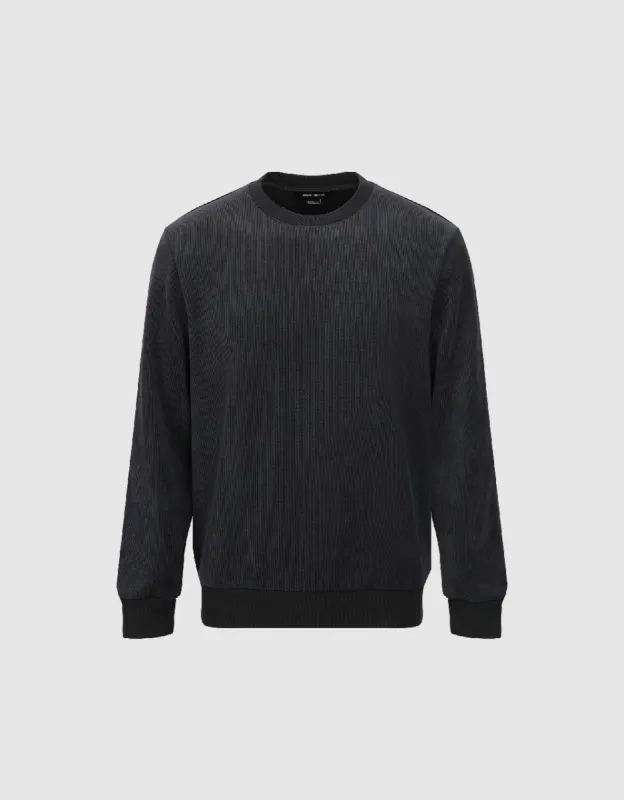 Standard Sleeve Crew Neck Sweatshirt sold by Urban Revivo
