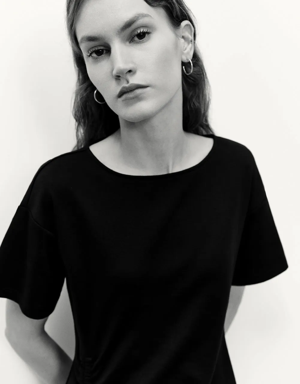 Ruched U Neck A-Line Dress sold by Urban Revivo product image thumbnail 5