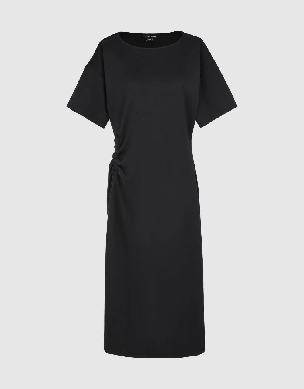 Ruched U Neck A-Line Dress sold by Urban Revivo product image thumbnail 2