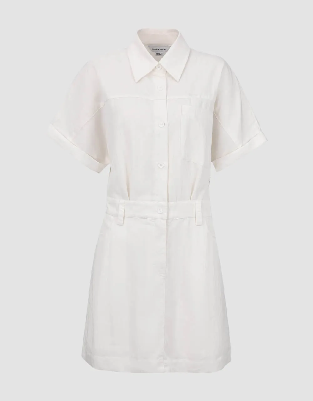 Loose A-Line Shirt Dress sold by Urban Revivo product image thumbnail 2