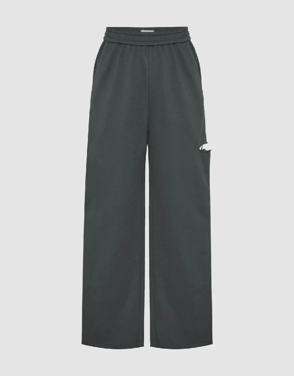 Elastic Waist Knitted Straight Pants sold by Urban Revivo