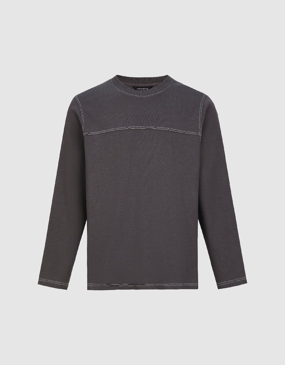 Straight Crew Neck Sweatshirt sold by Urban Revivo