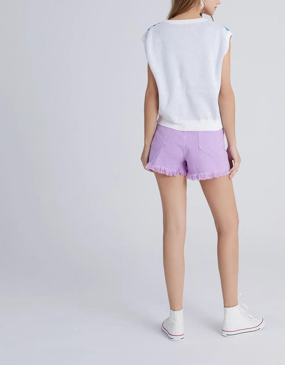 Floral Jacquard Sweater Vest sold by Urban Revivo product image thumbnail 5